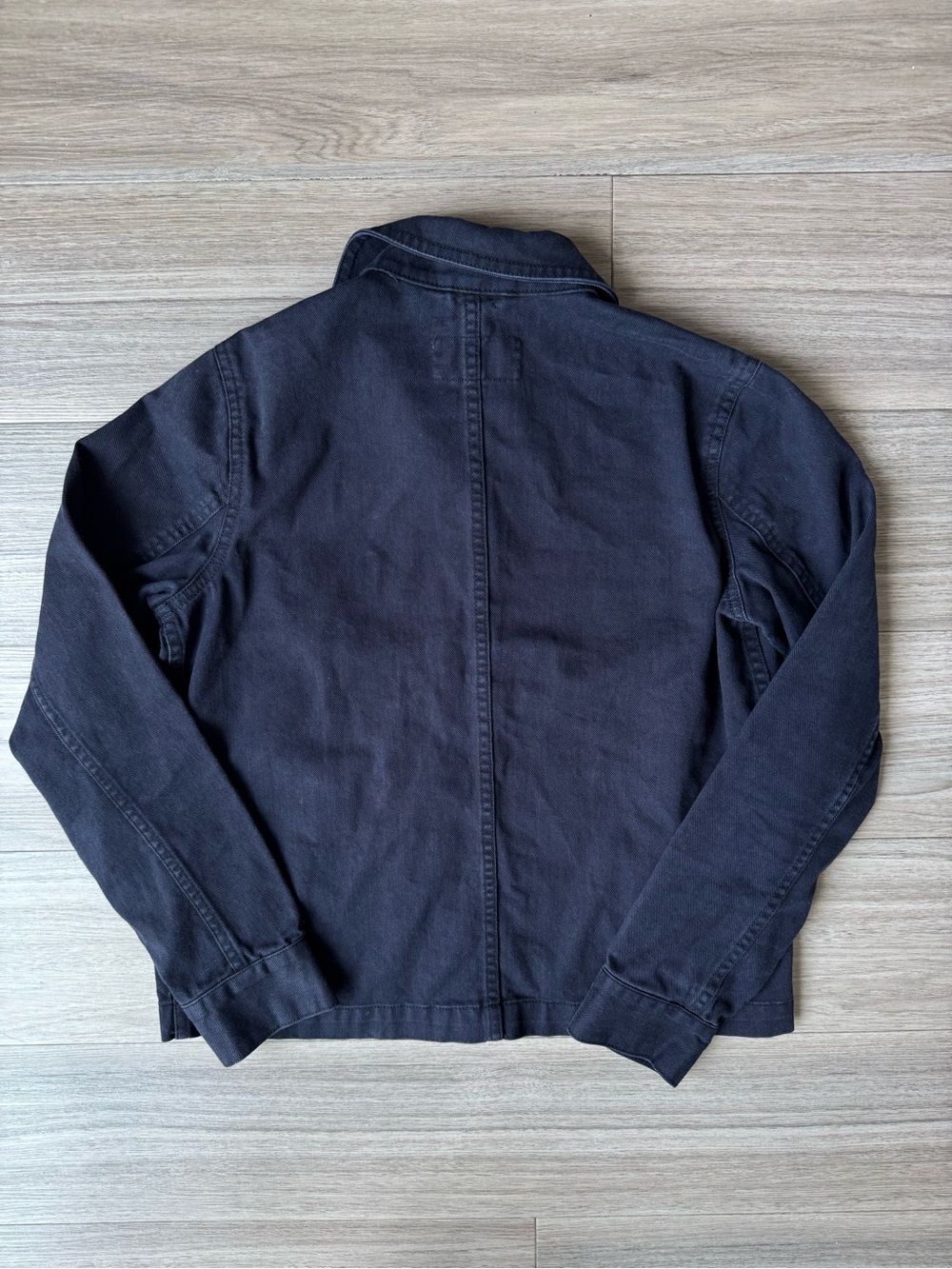 Everlane Black Cropped Chore Jacket Size XXS - Picture 6 of 8